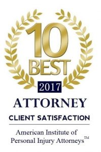 10 Best | 2017 | Attorney Client Satisfaction | American Institute Of Personal Injury Attorneys